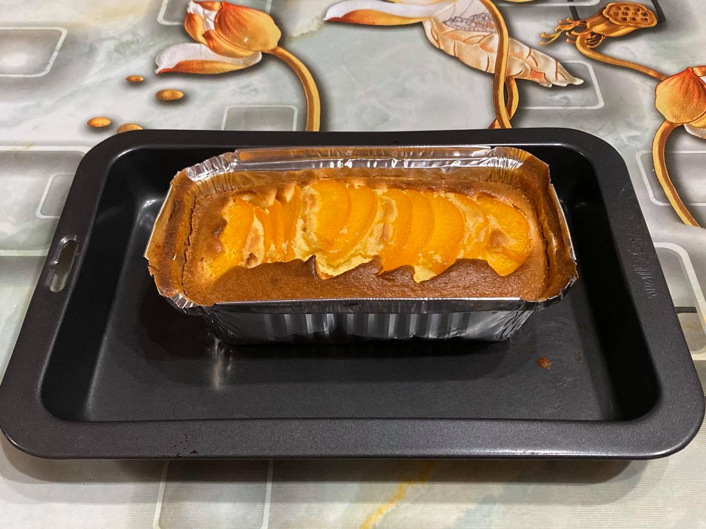 Ruth Bakery: Baked Peach Cake